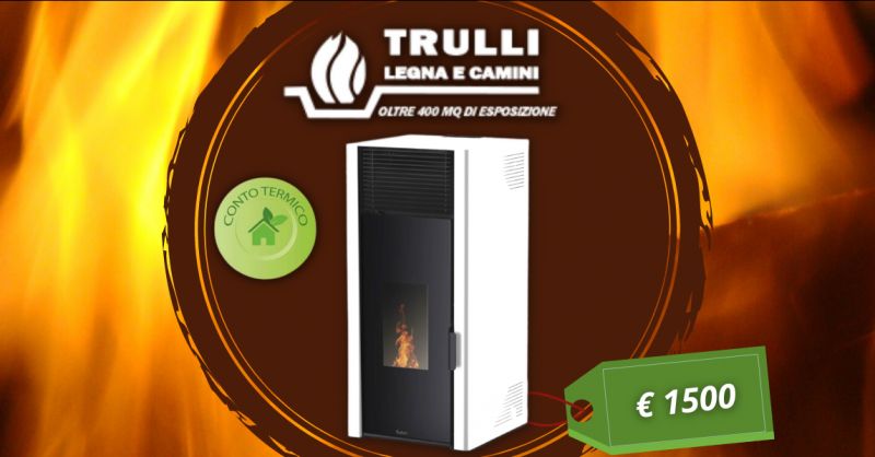 TRULLI LEGNA E CAMINI - Offerta vendita termostufa a pellet Alysa Kalon ventiquattro KW