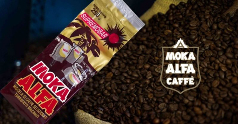 Barre prévente de café moulu italienne, 250g, emballage sous vide, pour le commerce de gros et au détail